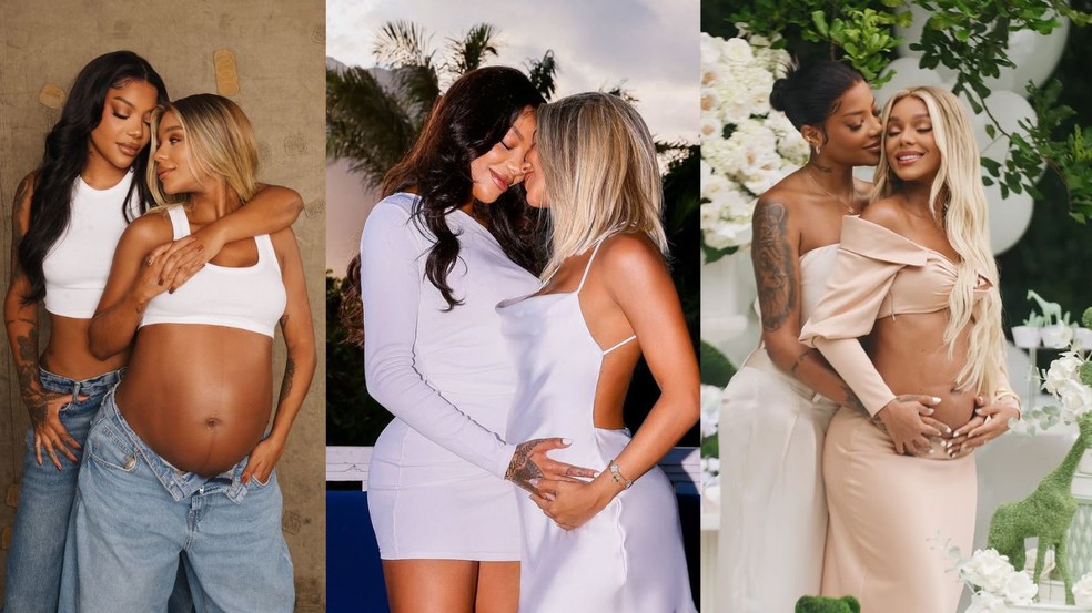 Ludmilla e Brunna Gonçalves — Foto: Reprodução do Instagram