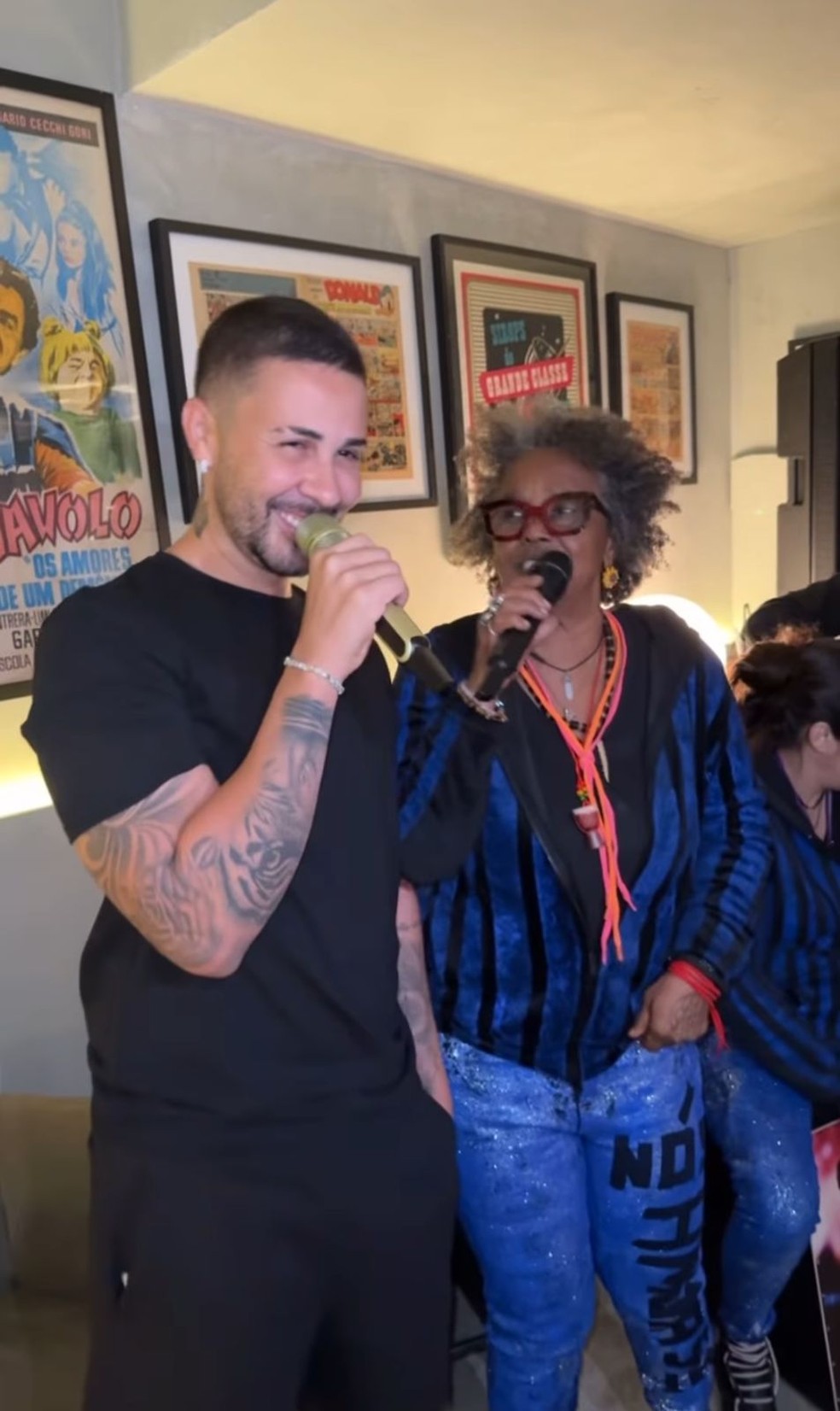 Carlinhos Maia e Sandra Sá — Foto: Reprodução/Instagram