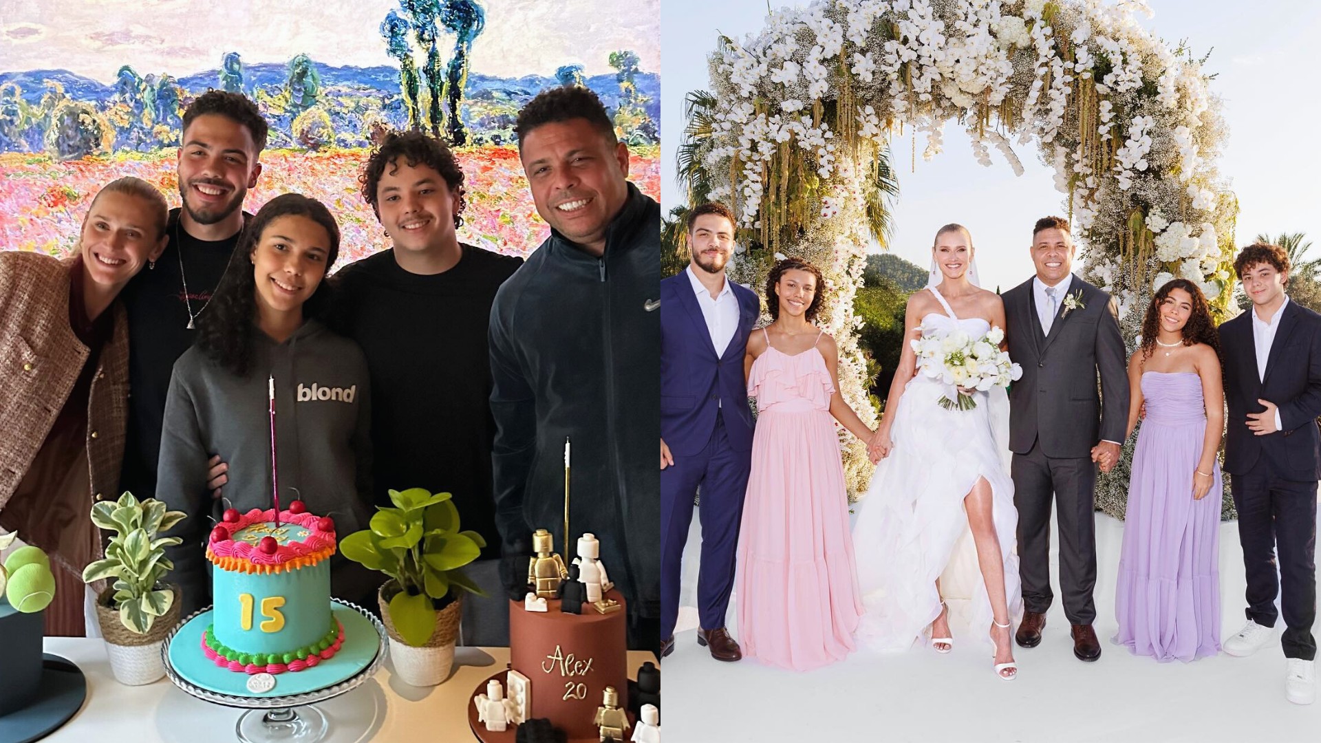 Ronald, Alexander e Marias: veja quem são os filhos de Ronaldo Fenômeno que comemoraram aniversário juntos