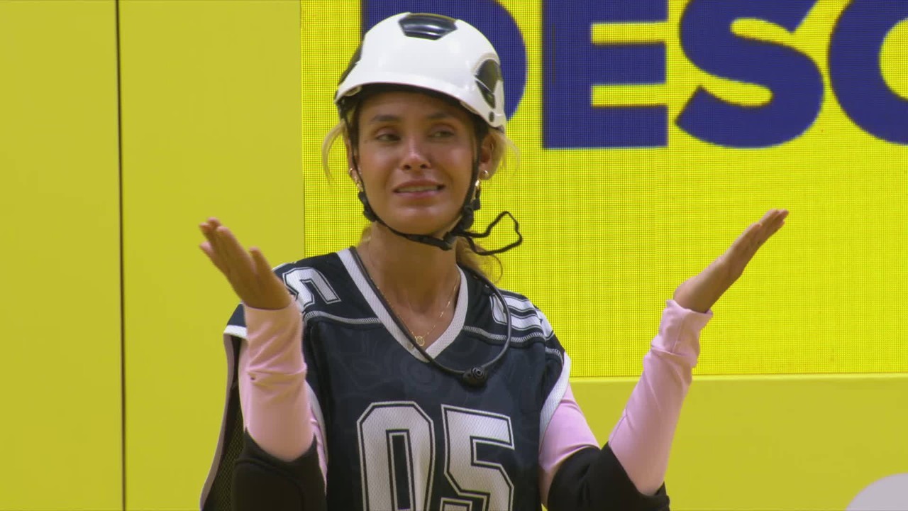 Sarah Andrade desiste da Prova do Líder de resistência do BBB 26