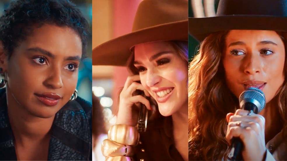 Eduarda, Naiane e Agrado agitam a semana de Coração Acelerado — Foto: Globo