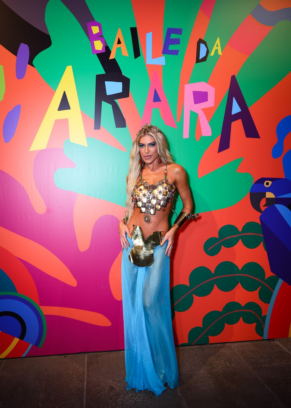 Lore Improta no Baile do Arara — Foto: Brazil News