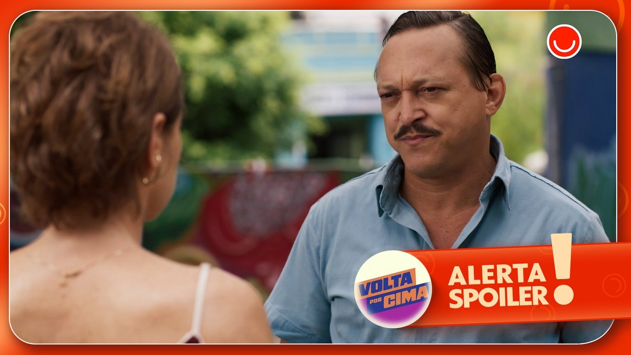 Volta por Cima: Sebastian flagra Joyce e Osmar juntos e cresce pra cima dela