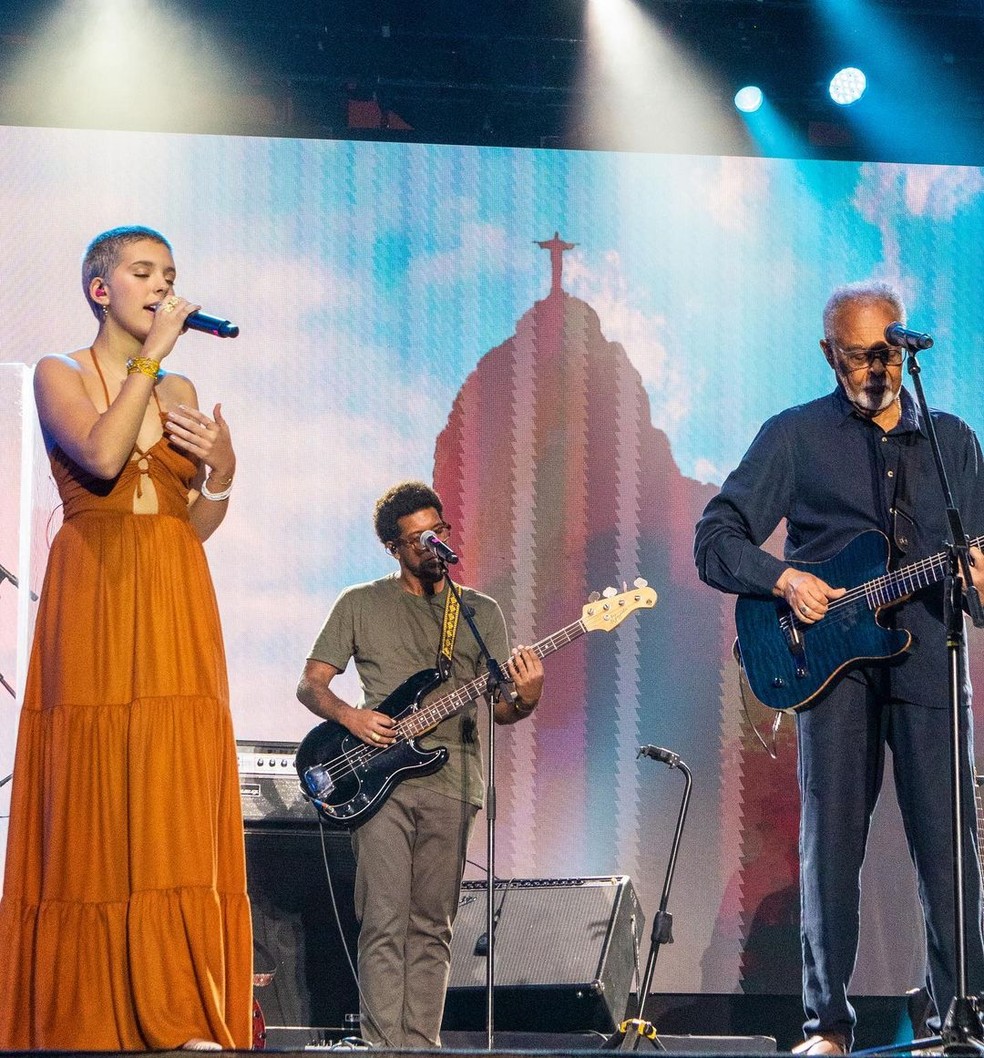 Flor Gil homenageou o avô, Gilberto Gil — Foto: Reprodução Instagram