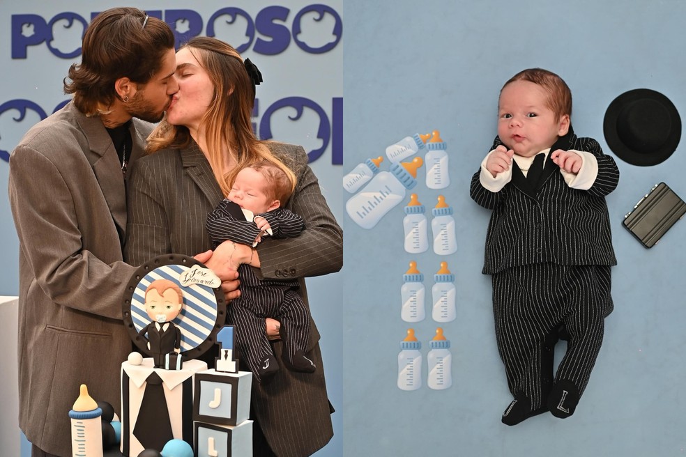 Virginia Fonseca e Z Felipe comemoram primeiro msversrio de Jos Leonardo  Foto: Instagram