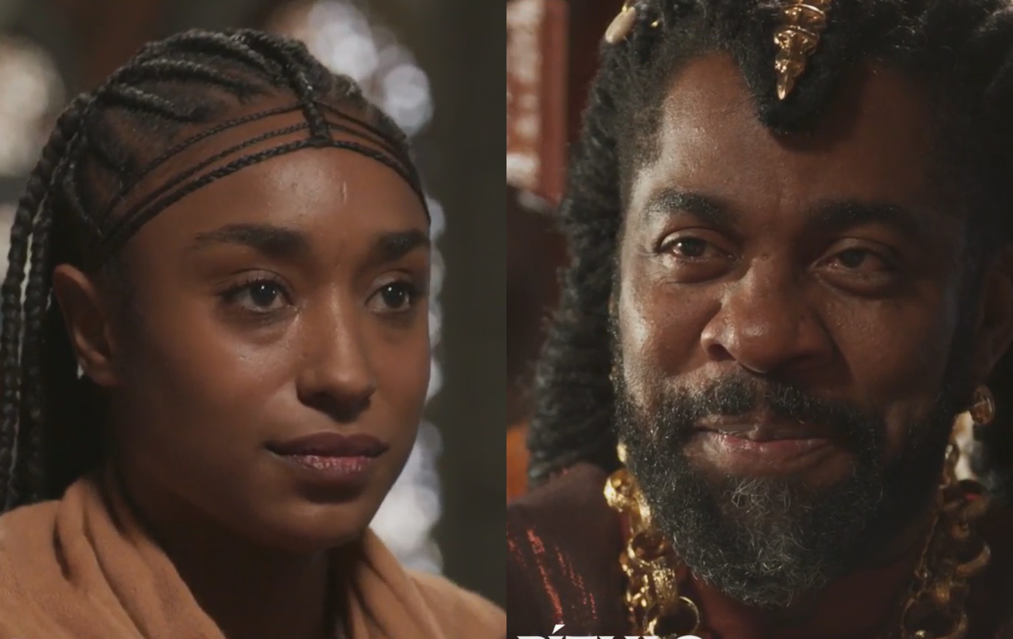 A Nobreza do Amor: Imani e Jendal se beijam