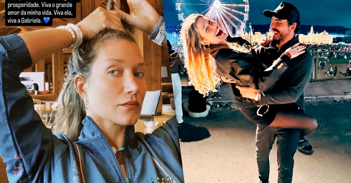 Gabriela Morais, ex-Pugliesi, ganha declaração apaixonada de Túlio Dek nos seus 40 anos