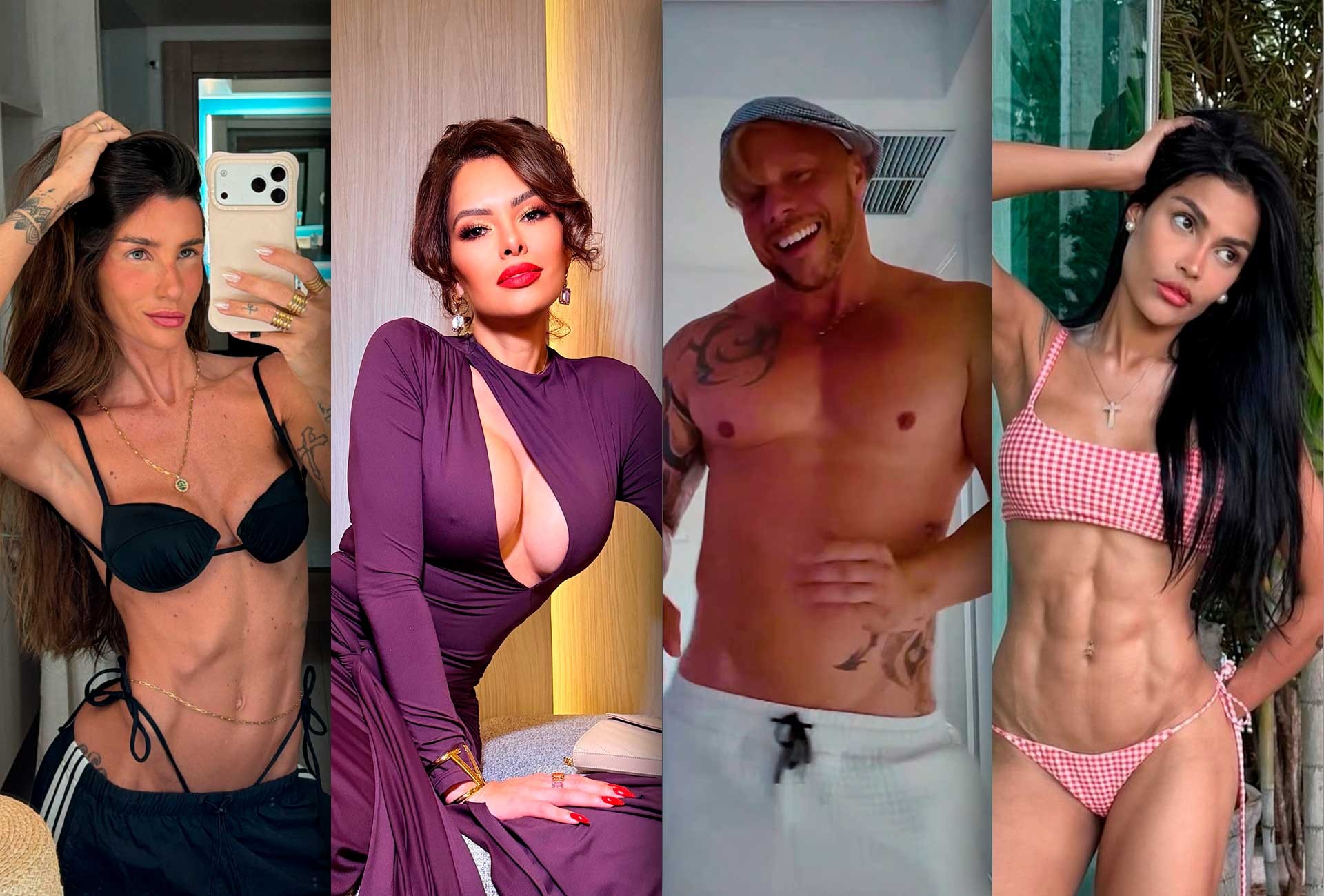 Imagem ilustrativa sobre 12 ex‑BBBs que mudaram radicalmente o visual: veja o antes e depois