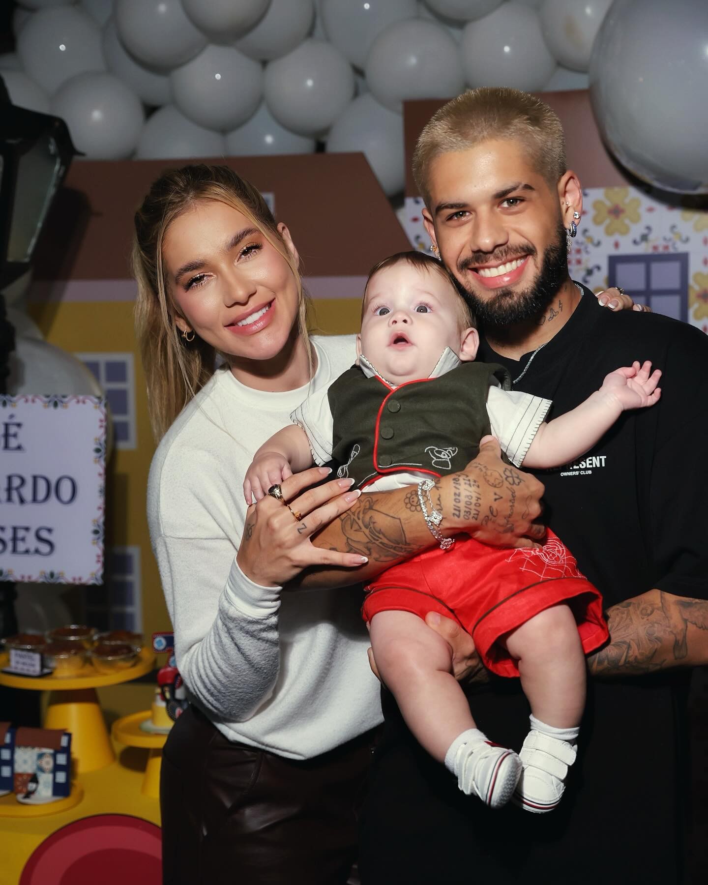 Virginia compartilha mesversário de José Leonardo