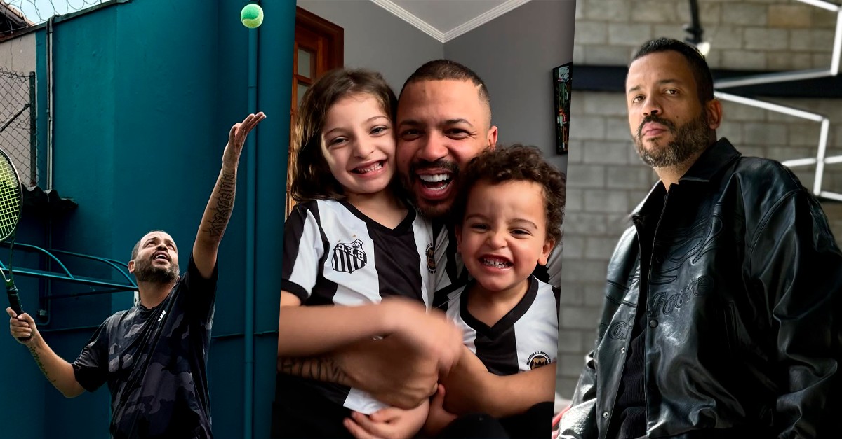 Projota emagrece 18 kg e revela volta ao esporte motivado por filhos: 'Saí do sedentarismo'