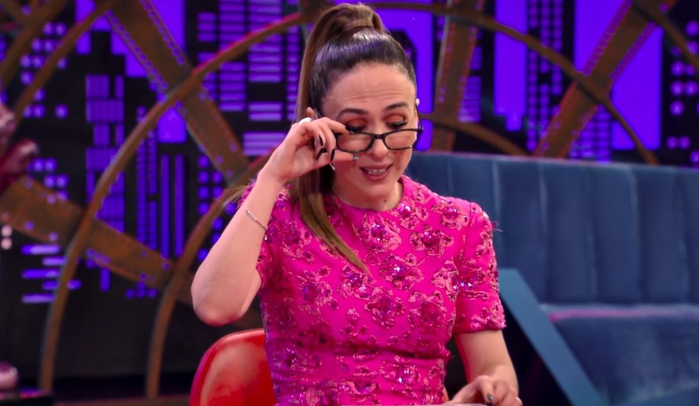 Tata Werneck durante o Lady Night — Foto: Multishow