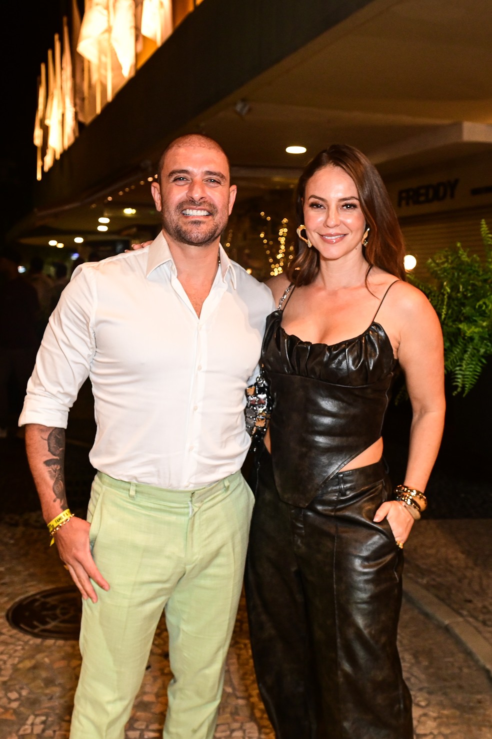 Diogo Nogueira e Paolla Oliveira em Ivete 3.0 — Foto: Marcelo Sá Barretto/Agnews