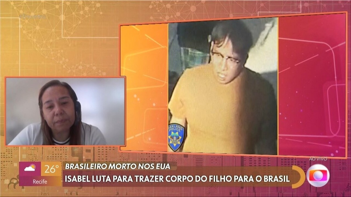 Mãe De Brasileiro Morto A Tiros Nos Eua Por Brincar Com Cachorro Chora