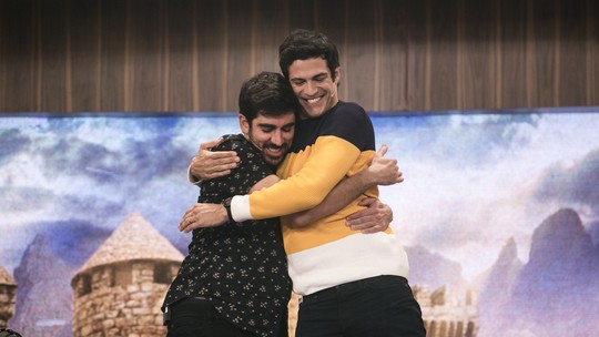 Mateus Solano e Marcelo Adnet recordam momentos engraçados e de emoção no 'Tamanho Família'