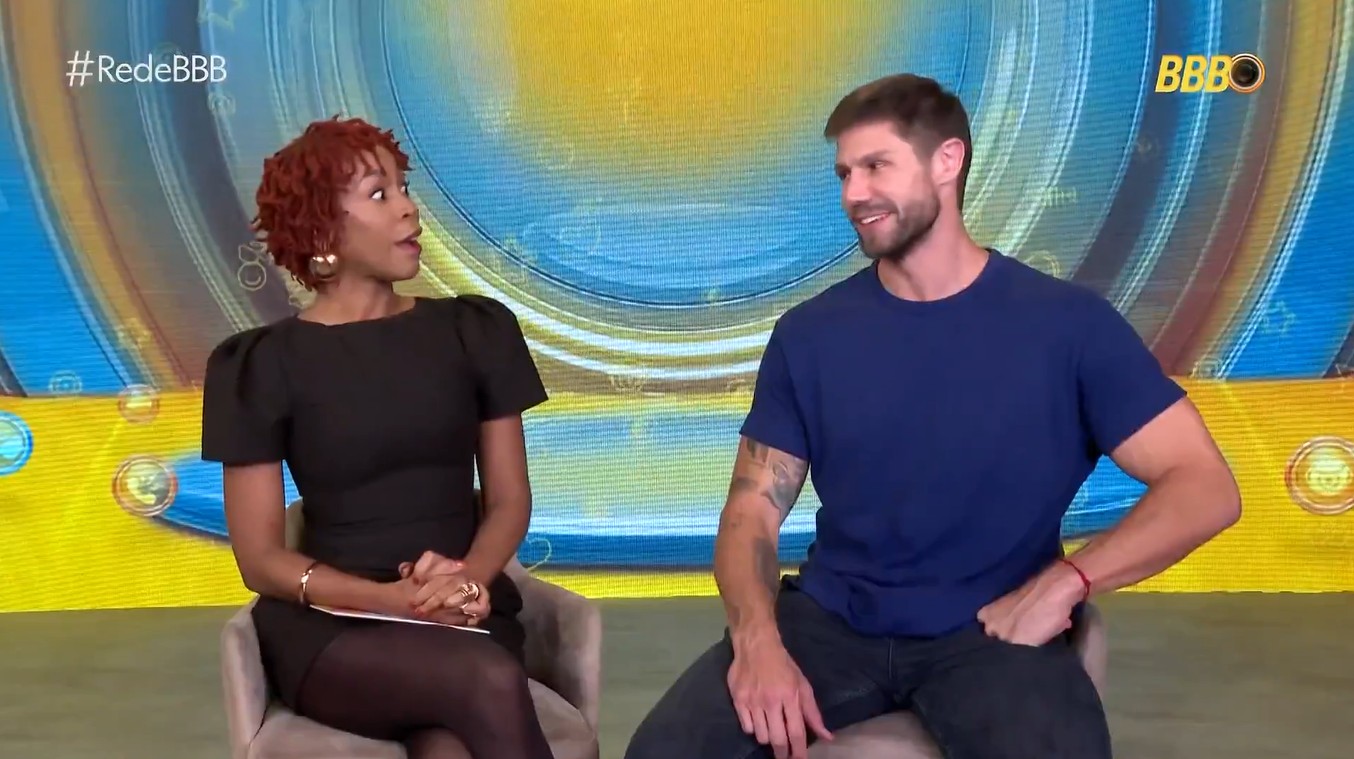 Jonas Sulzbach recorda brincadeiras com Ana Paula em papo com Karol Conká: 'Será que daria molho?'