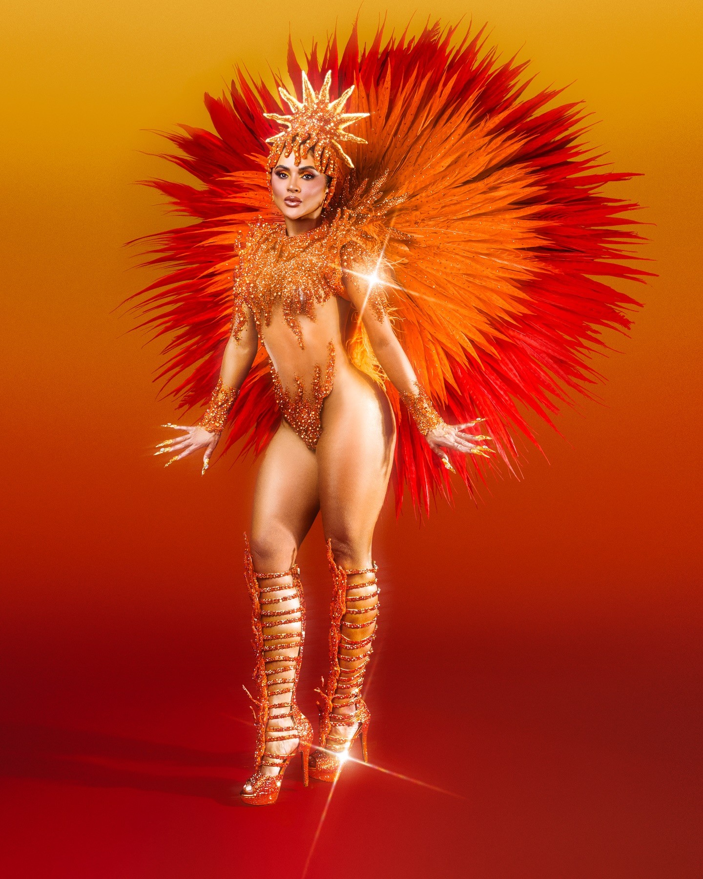 Mileide Mihaile revela look impactante para estreia como rainha da Unidos da Tijuca: 'Sonhava com isso'