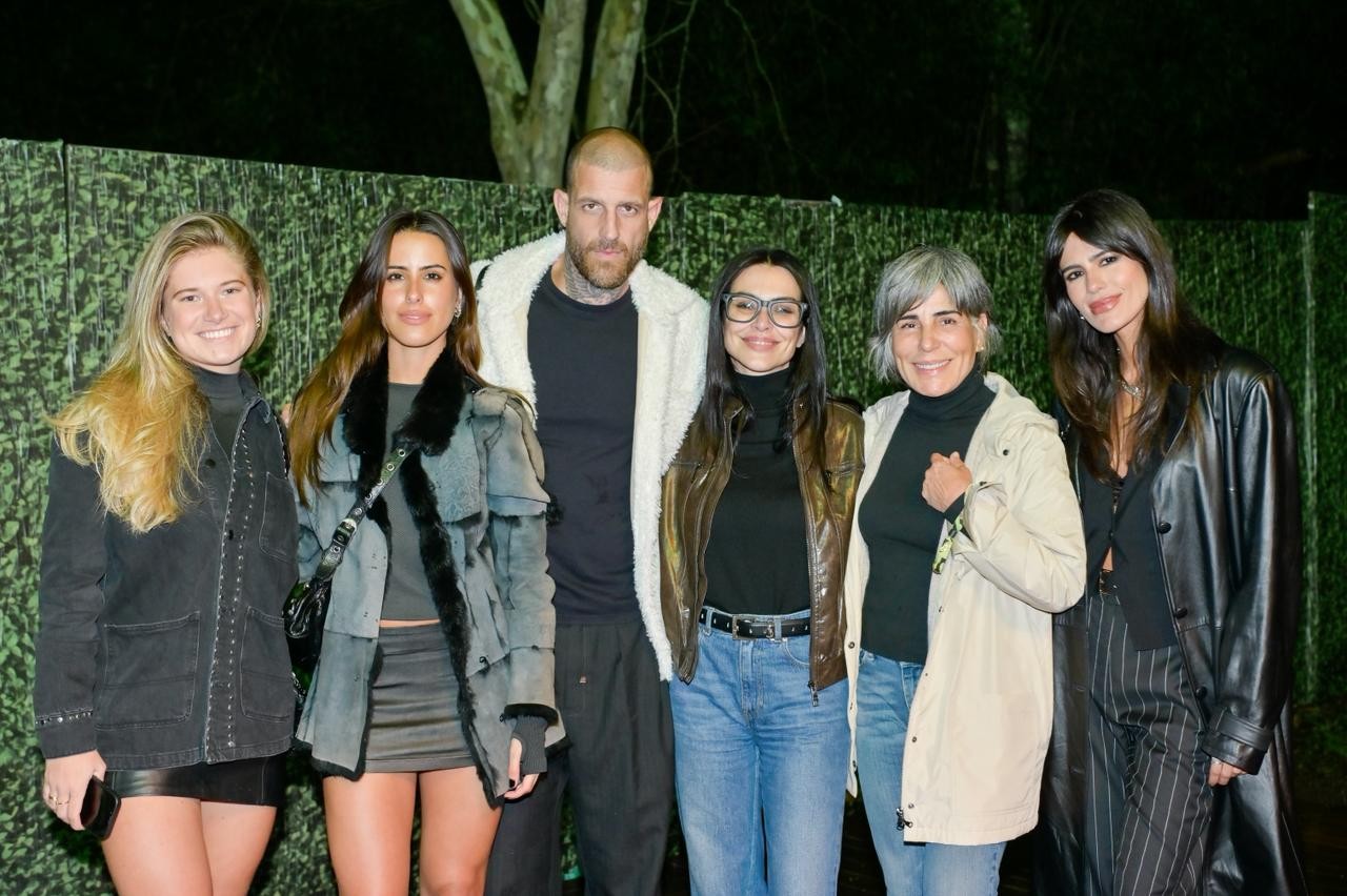 Família Pires curte festival Rock The Mountain, no Rio de Janeiro