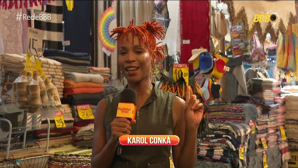 Karol Conk&aacute; &eacute; a nova contratada da #RedeBBB &mdash; Foto: Globo