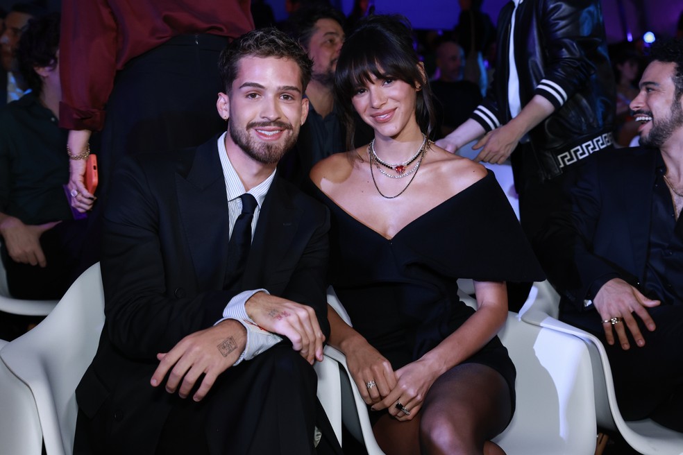 João Guilherme e Bruna Marquezine — Foto: Roberto Filho / Brazil News
