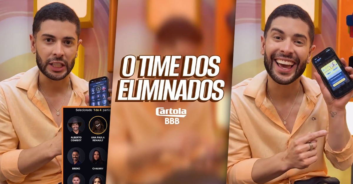 Eliminado, Marcelo monta time no Cartola BBB com 'caçadora de tretas', 'carismática' e 'love'
