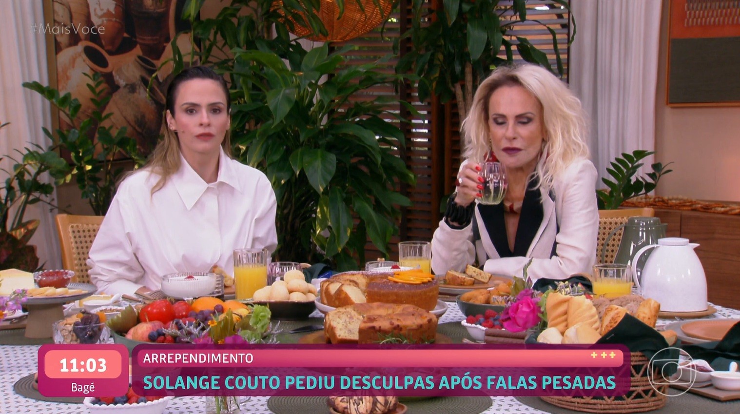 Ana Paula Renault vê pedido de perdão de Solange Couto e exalta atriz: 'Erros a gente comete todos os dias'