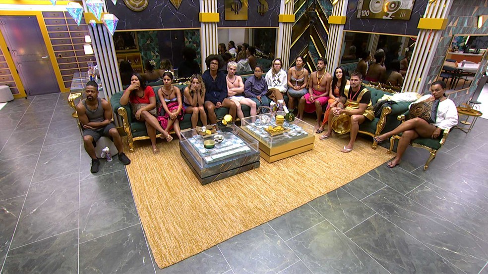 Participantes votaram no Confessionário — Foto: GLOBO