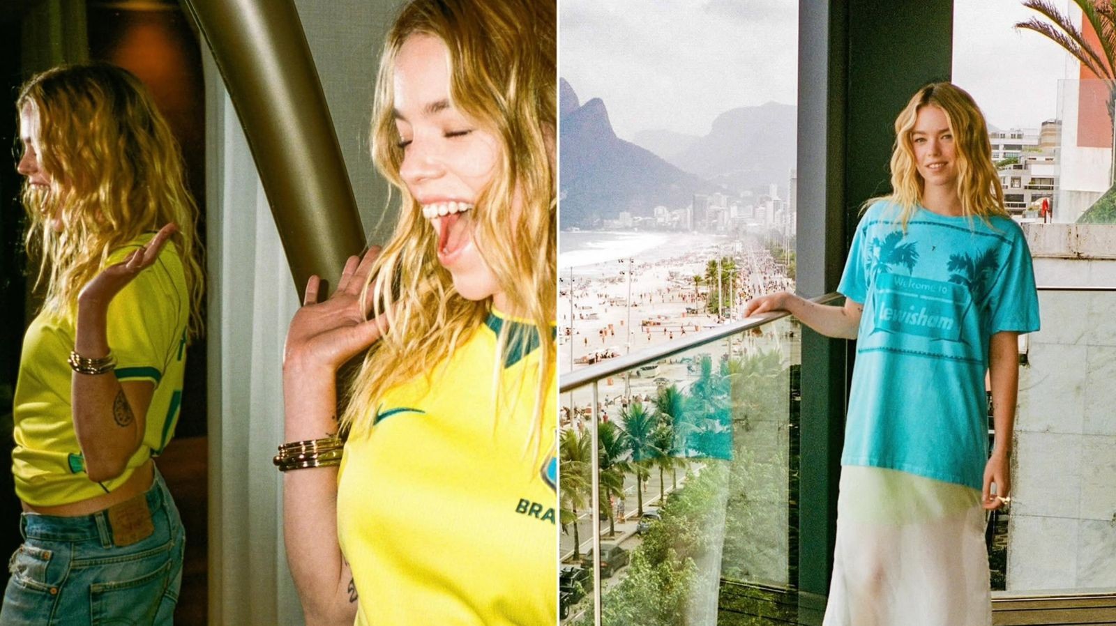 Estrela de 'Supergirl', Milly Alcock abre álbum de fotos de passagem pelo Rio: 'Energia magnética'