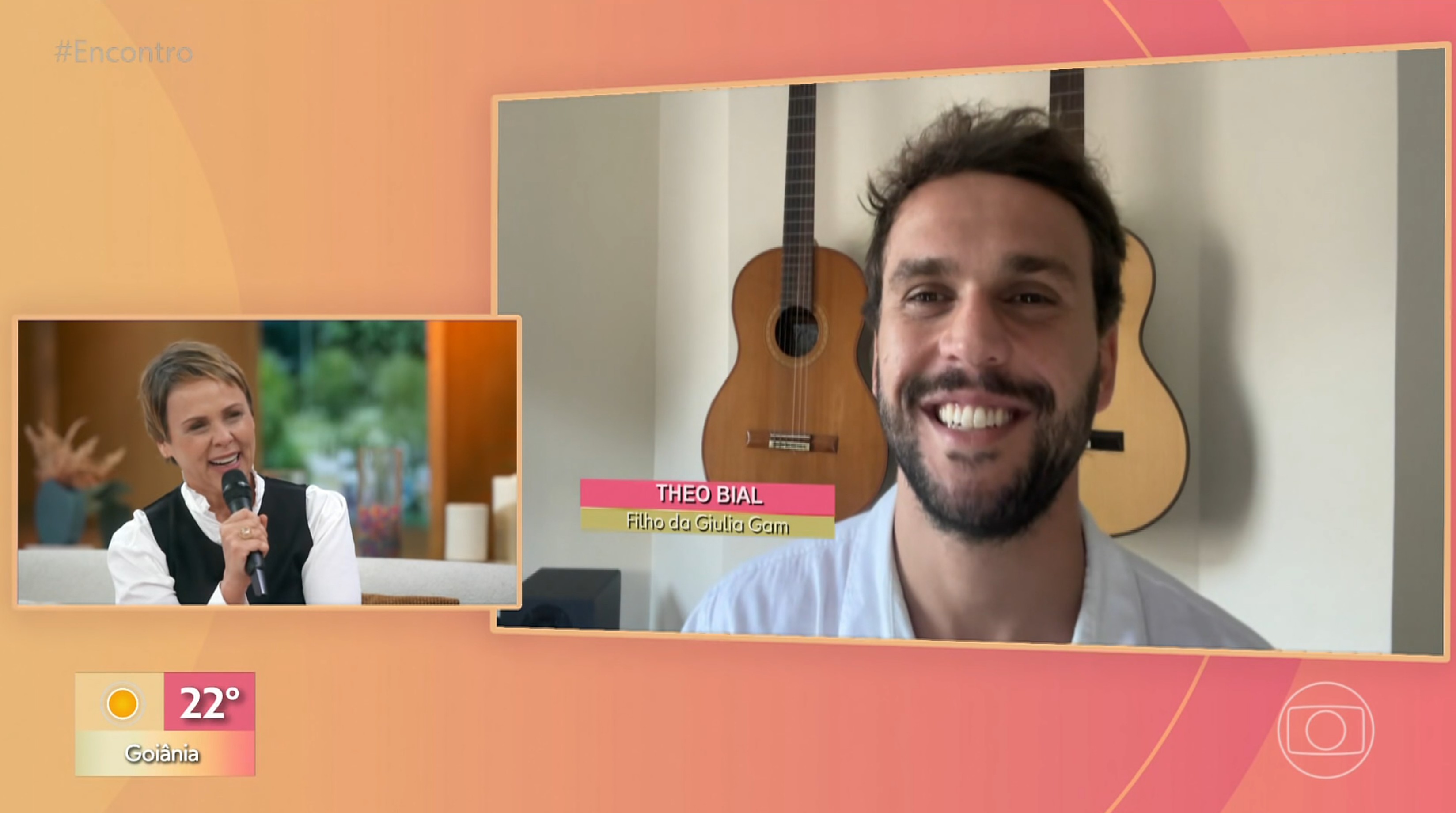 Giulia Gam participa do Encontro com Patrícia Poeta