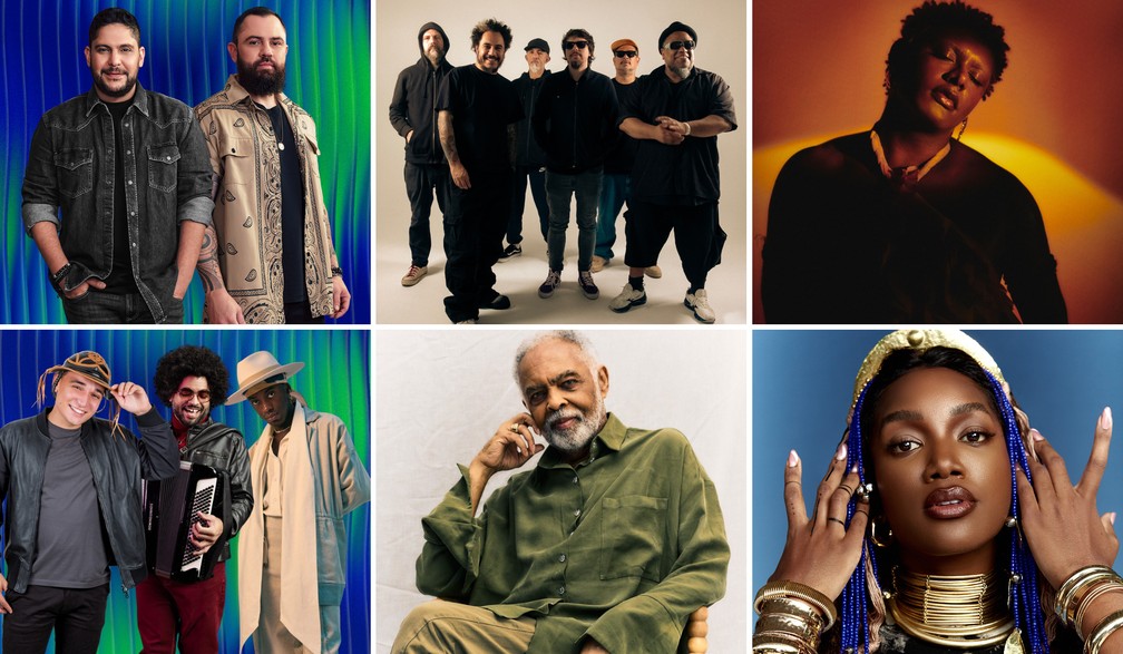 Prêmio Multishow 2025 - Indicados a Show do Ano — Foto: Divulgação