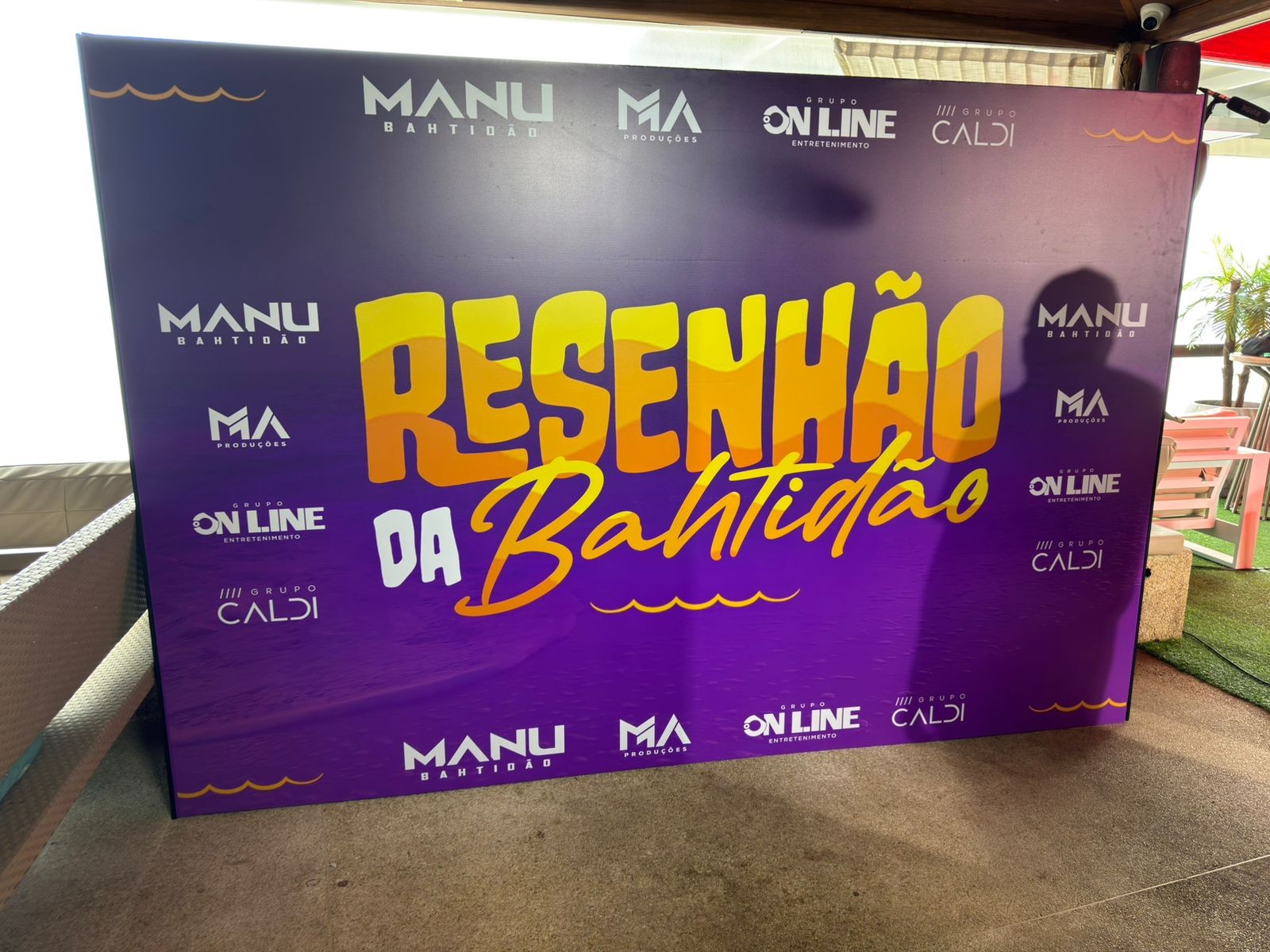 Manu Bahtidão grava audiovisual 'Resenhão da Bahtidão' no Rio de Janeiro; veja fotos