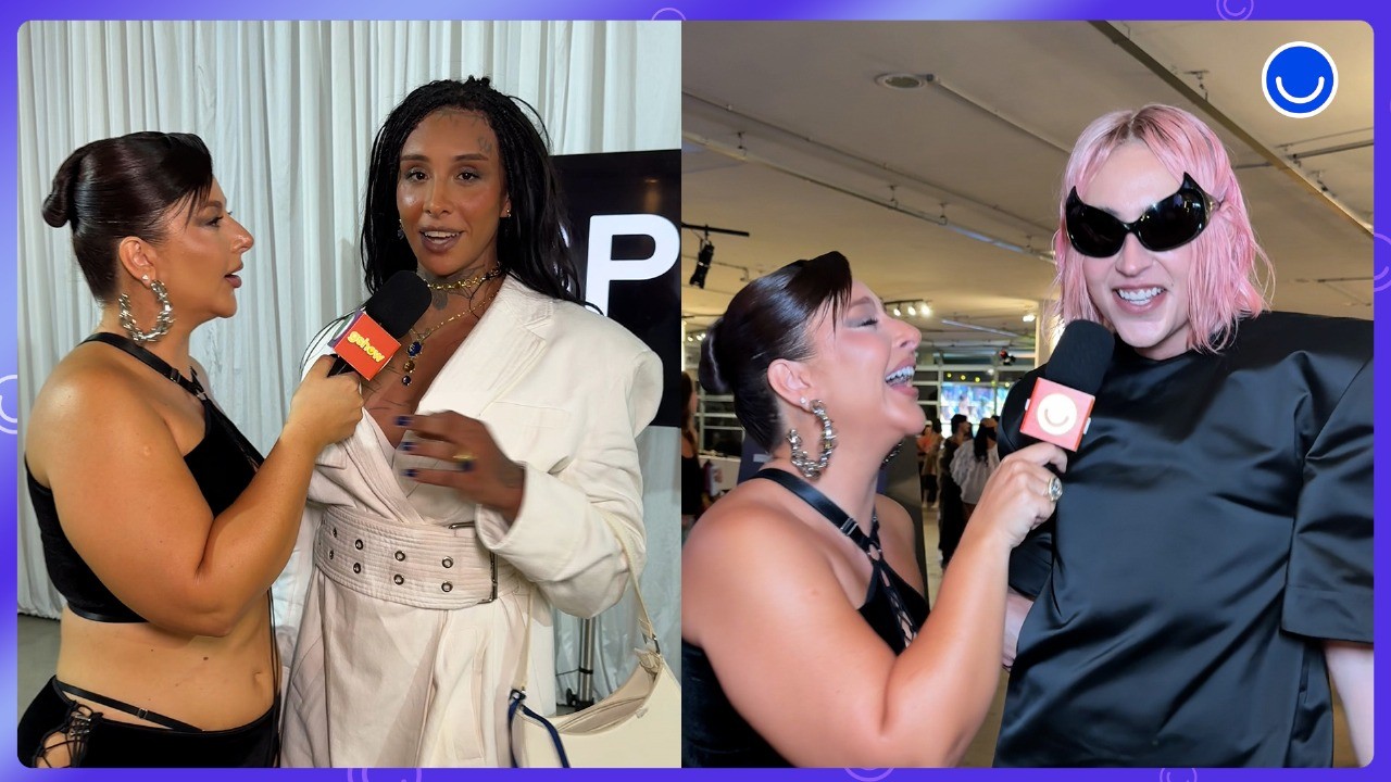No SPFW, famosos e convidados revelam o que não pode faltar no look durante a semana de moda; assista