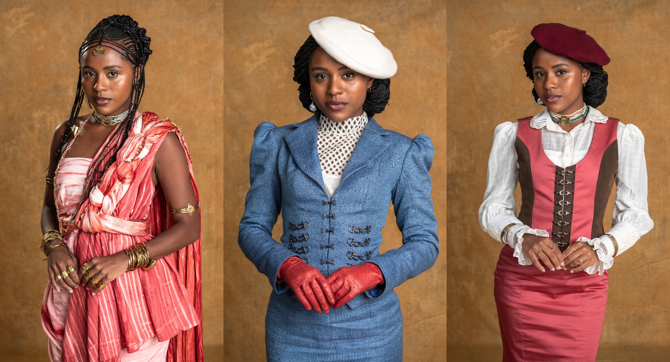 A Nobreza do Amor: veja o figurino da realeza de Batanga