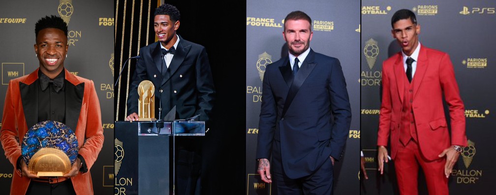 Bola de Ouro 2023: veja os looks dos jogadores na maior premiação do  futebol, Moda & Beleza