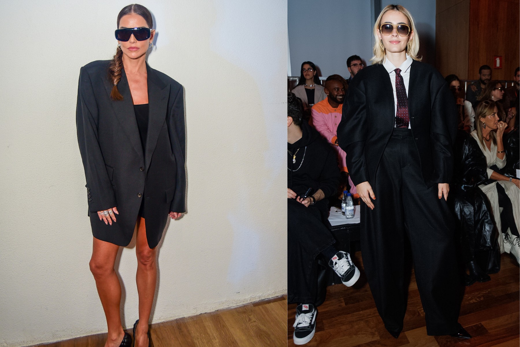 Empatou! Deborah Secco e Valentina Herszage são eleitas as mais bem vestidas do 3º dia de SPFW