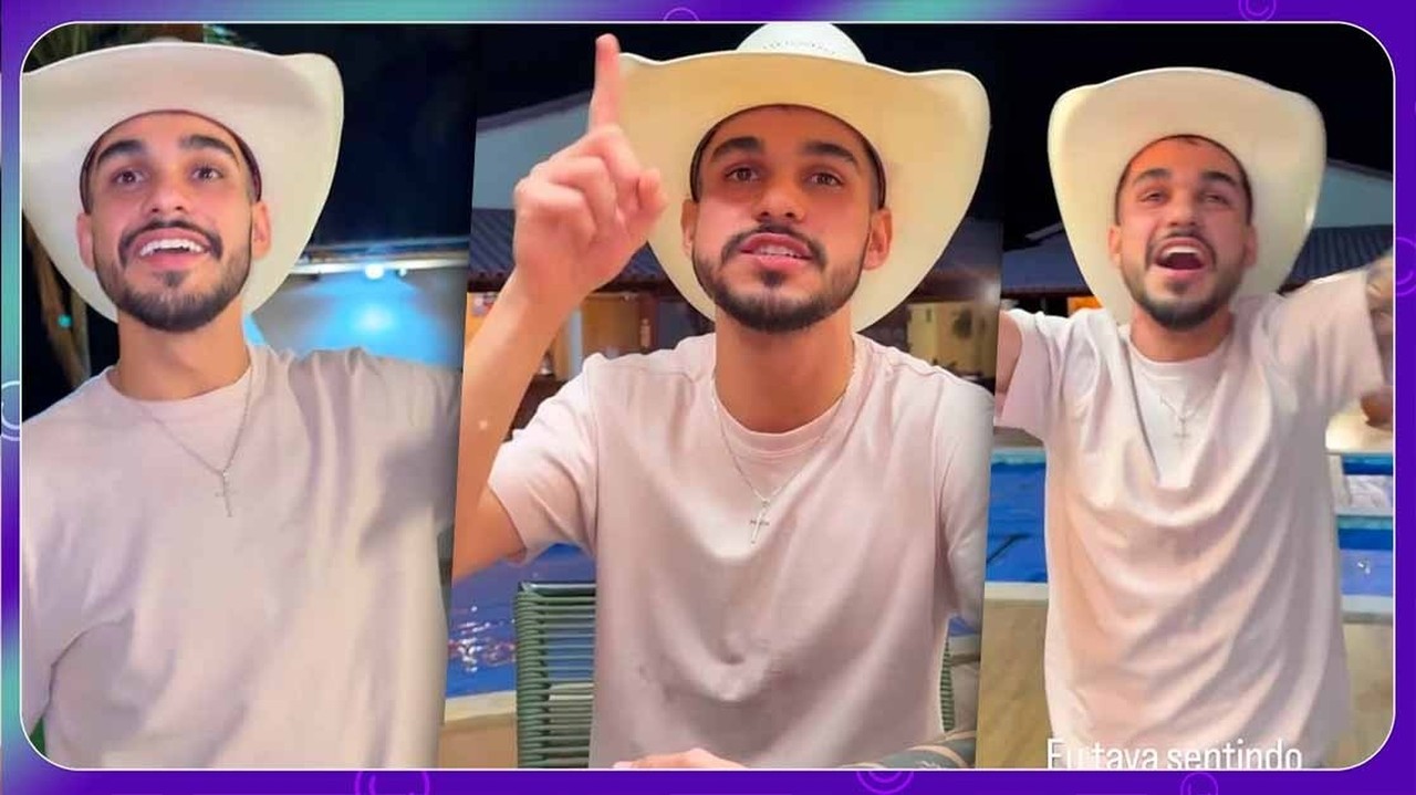 Fora do BBB 25, João Gabriel reage à vitória de João Pedro na Prova do Líder