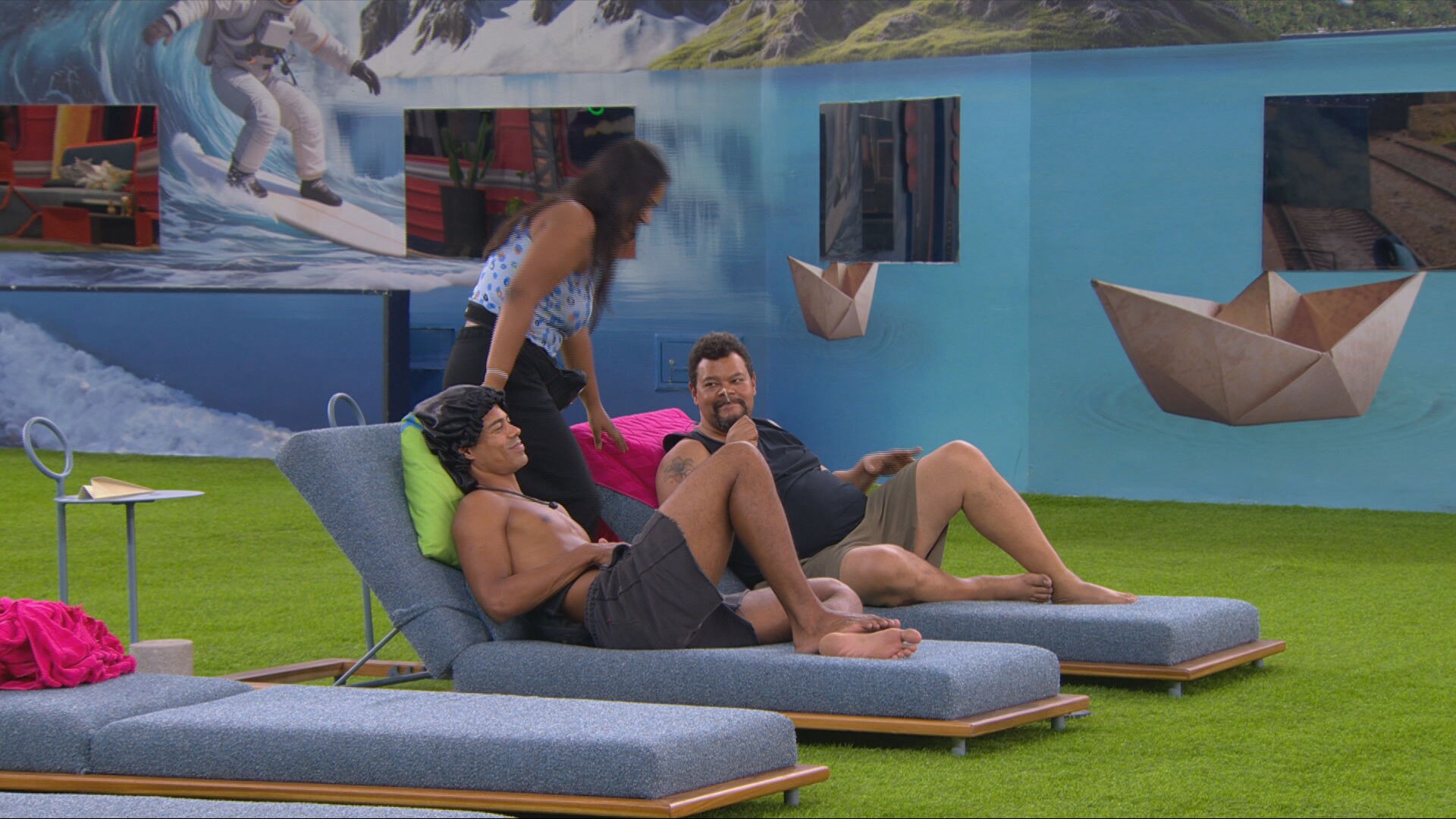 Babu Santana sugere motivo de ida de Jordana ao Quarto do Líder: 'Furar os olhos das amigas'