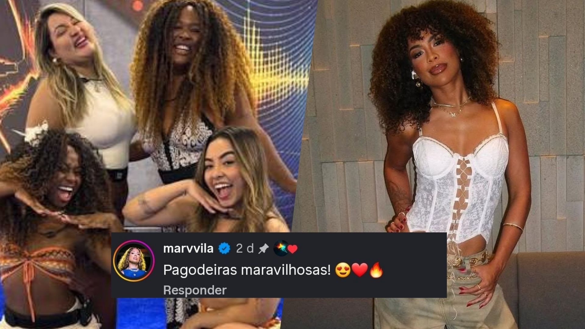 Grupo de jovens cantoras interpretando 'A Pagodeira' durante ensaio