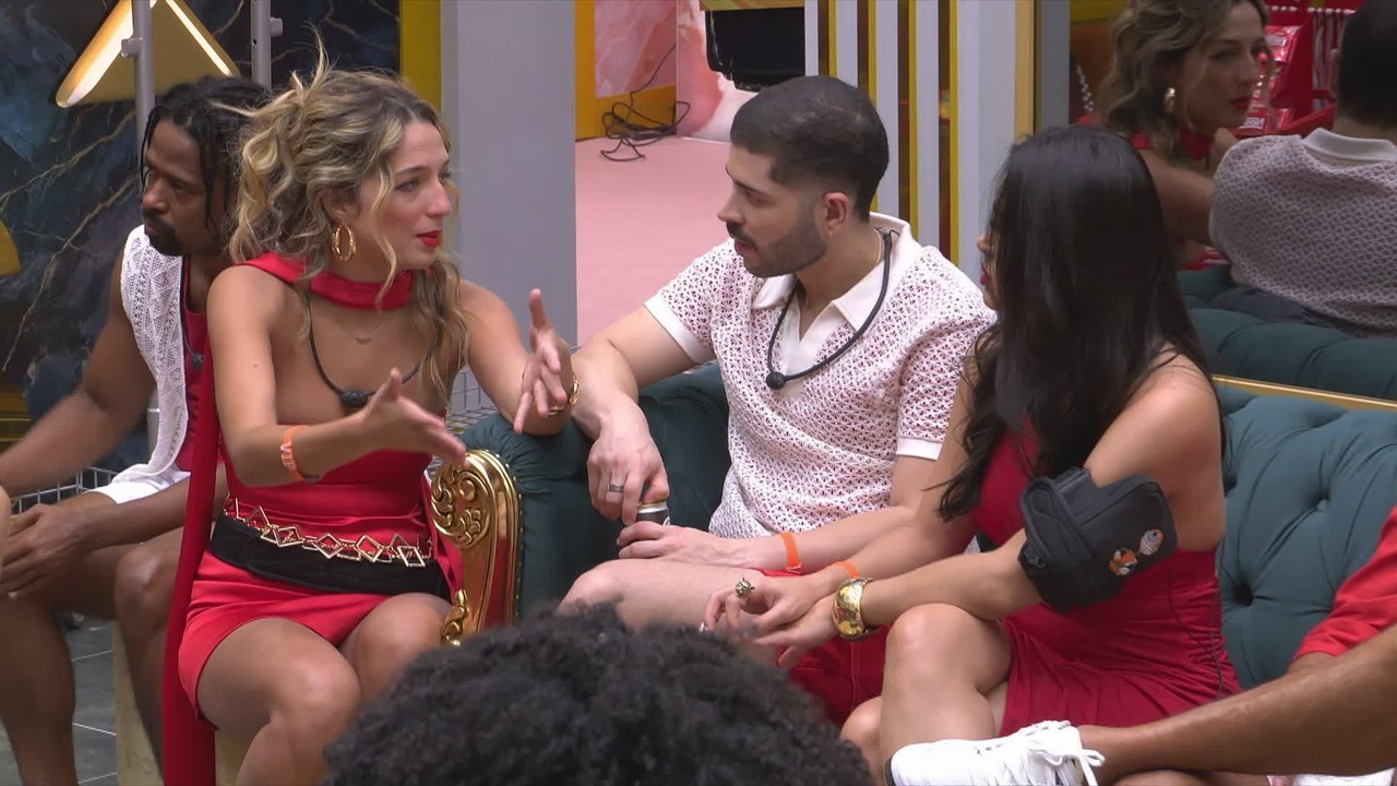 Samira diz que presenciou situação envolvendo Jonas Sulzbach e Paulo Augusto: 'Ele pegou e empurrou'