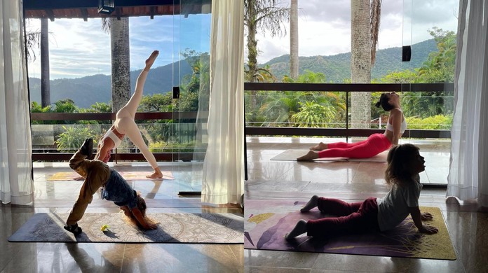 Isis Valverde celebra Dia internacional do yoga e exibe flexilidade, GQ