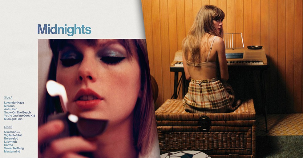 Taylor Swift lança 'Midnights' e fãs exaltam surpresa no novo