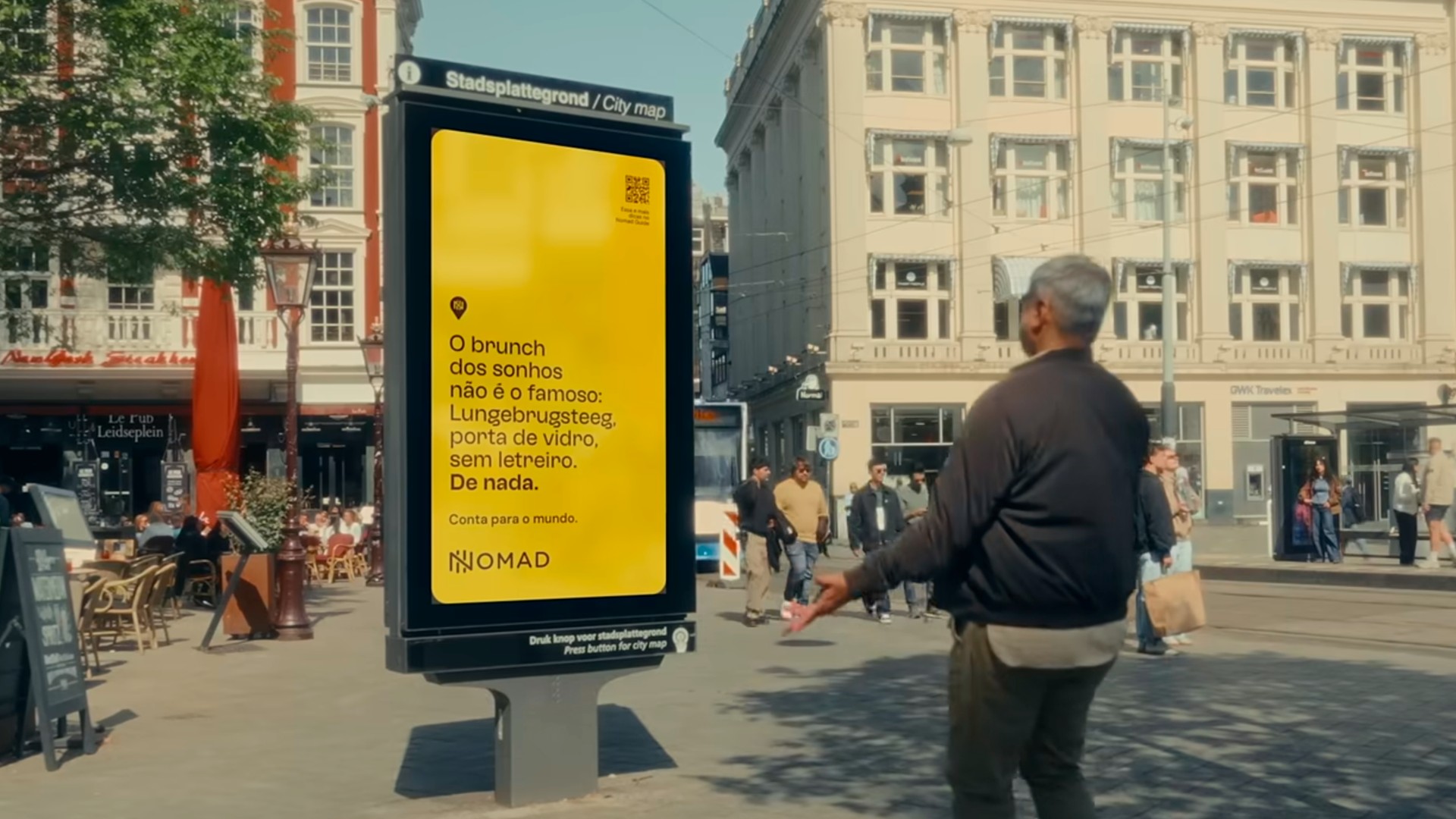 O que acontece quando o Brasil encontra o mundo? Nova campanha da Nomad responde
