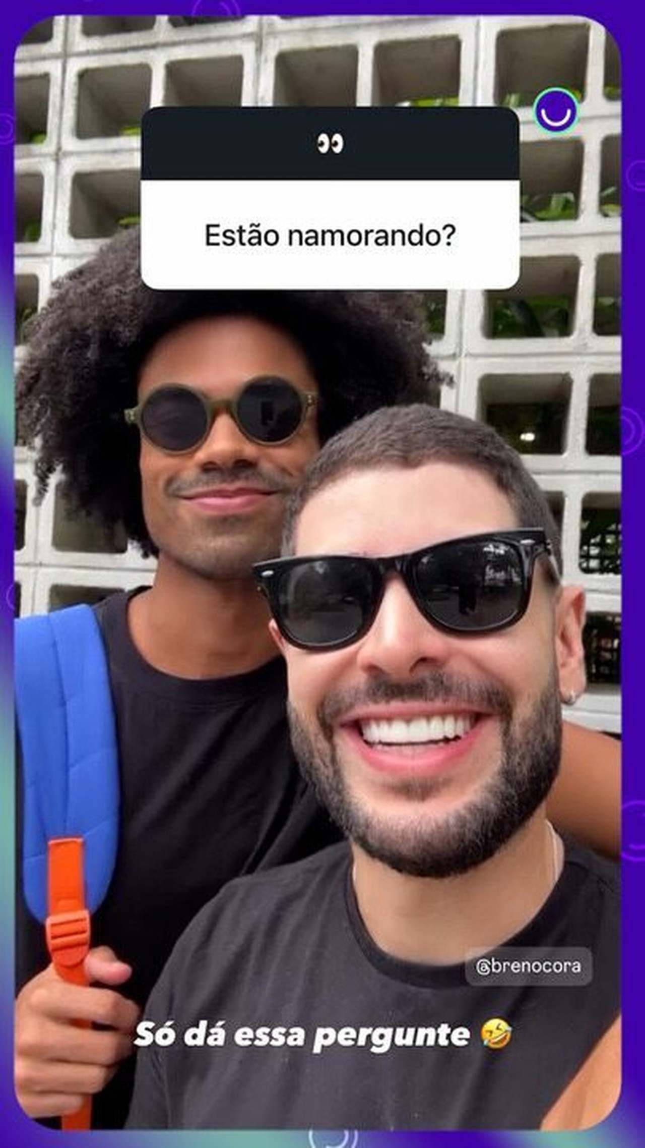 Breno e Marcelo, do BBB 26, se encontram em São Paulo: 'Boa companhia'