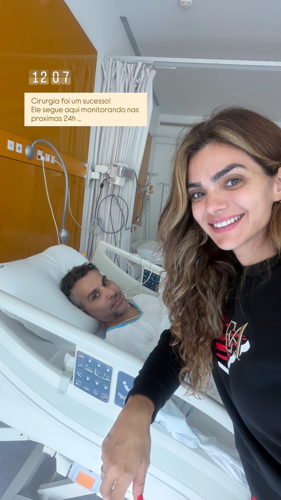 Kelly Key atualiza estado de saúde do marido após AVC — Foto: Reprodução/Instagram