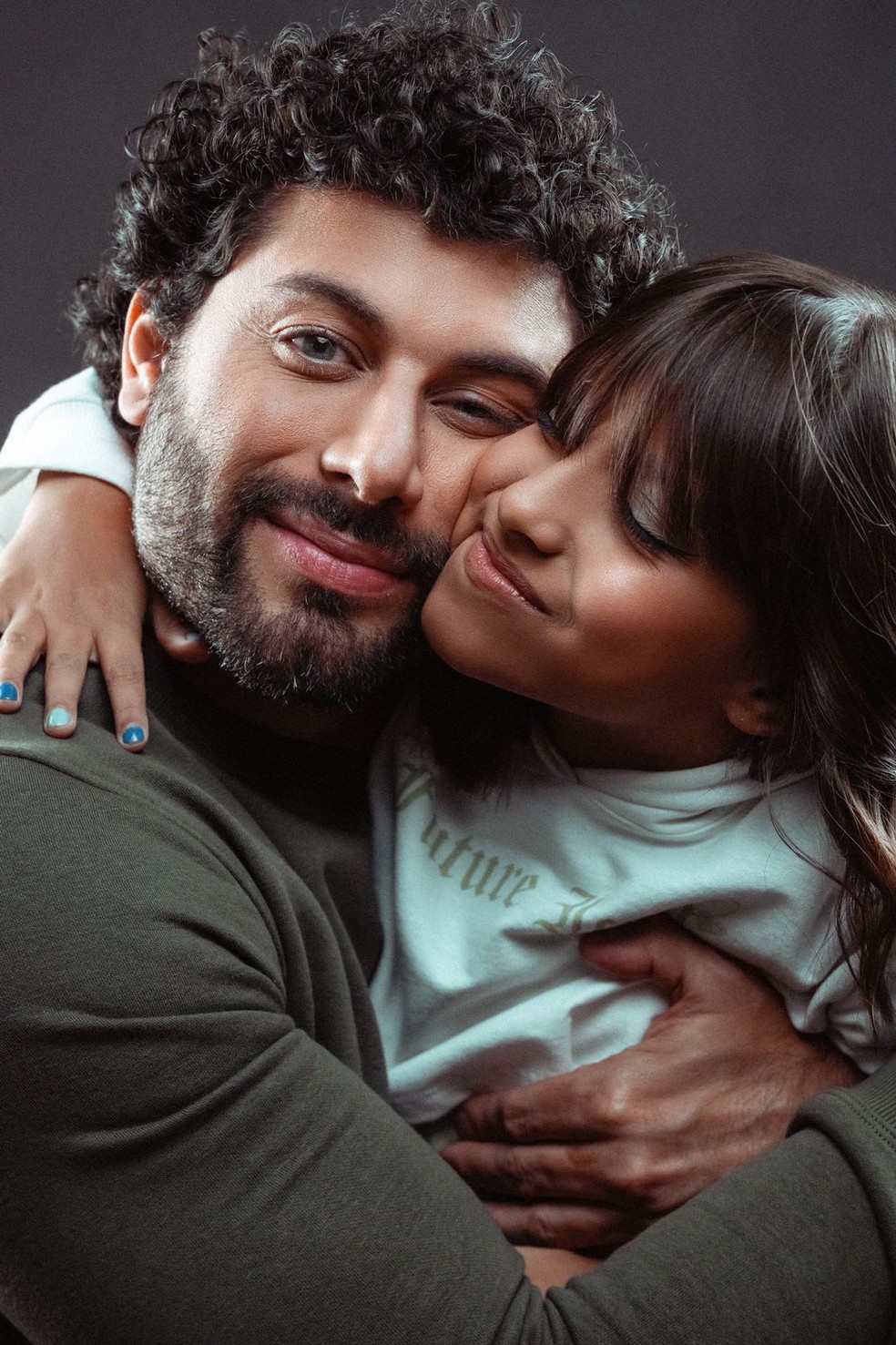 Jesus Luz conta que virou um novo homem após nascimento de Malena — Foto: Emanoel Marques/ Divulgação