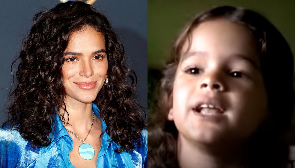 Bruna Marquezine estreia hoje em 'Besouro Azul': relembre primeiro trabalho da atriz na TV — Foto: Reuters/Reprodução/Youtube