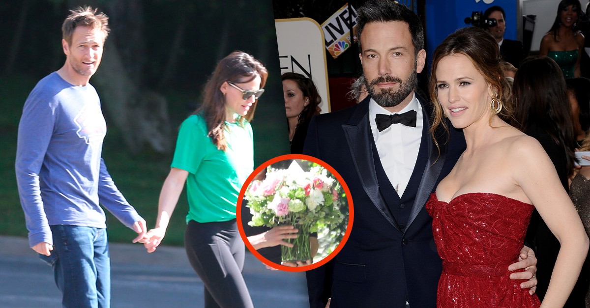 Jennifer Garner é flagrada em clima de romance com John Miller e ganha flores do ex Ben Affleck no mesmo dia
