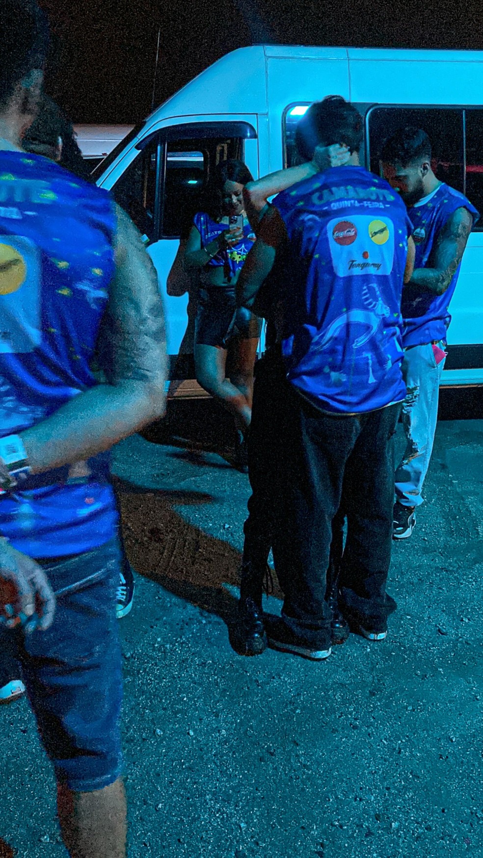 Pe Lu e Thais Braz — Foto: Agnews