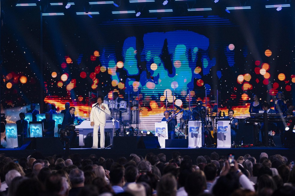 Especial Roberto Carlos 50 Anos — Foto: Globo/ Ramiro Berthold