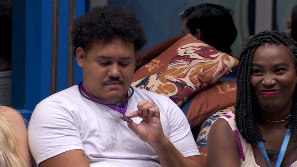 Anjo da semana, Lucas Henrique imunizou Leidy Elin  Foto: Globo