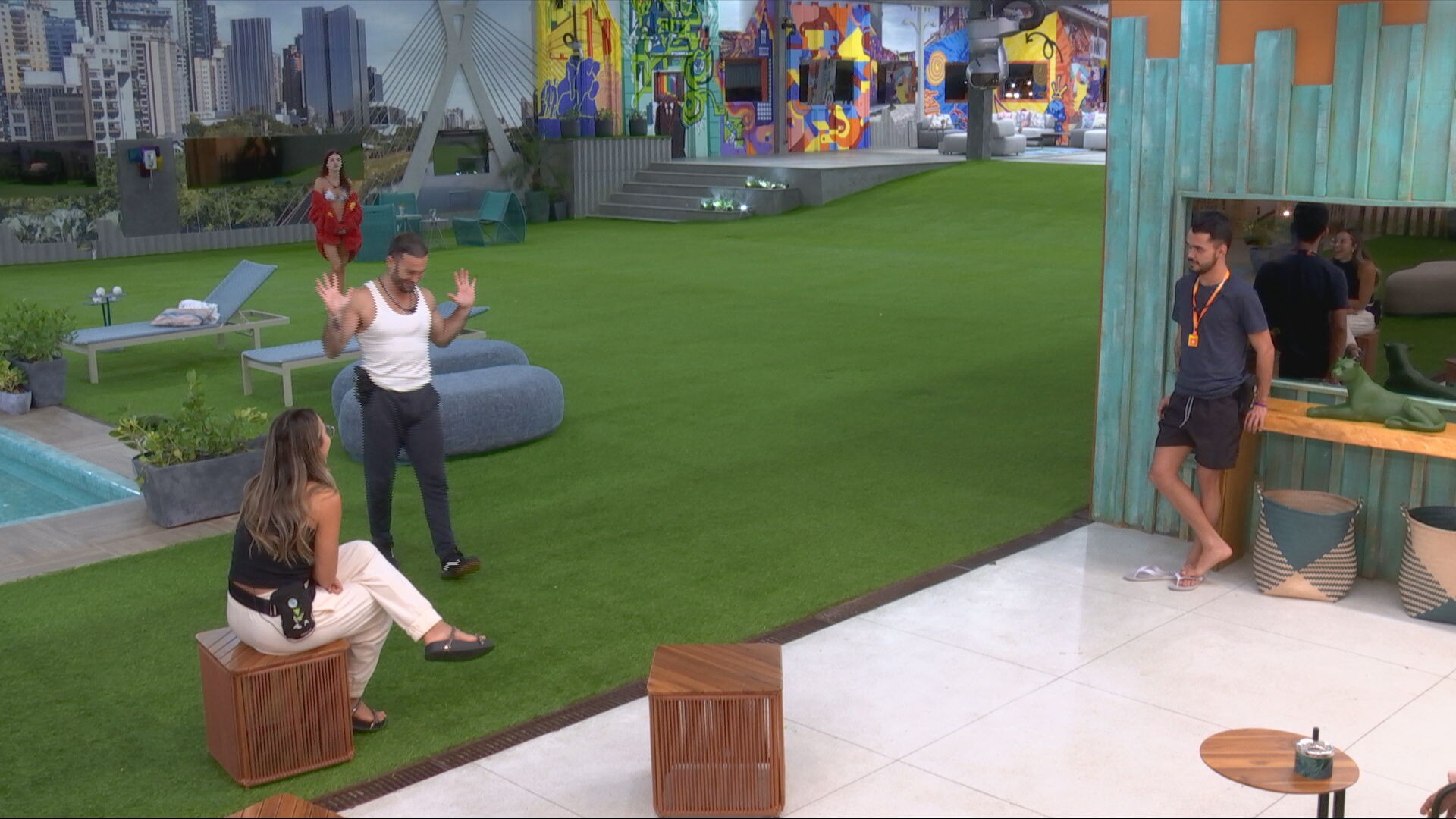 Vitória Strada e Diego Hypolito relembram momentos em que mostraram 'demais' no BBB 25